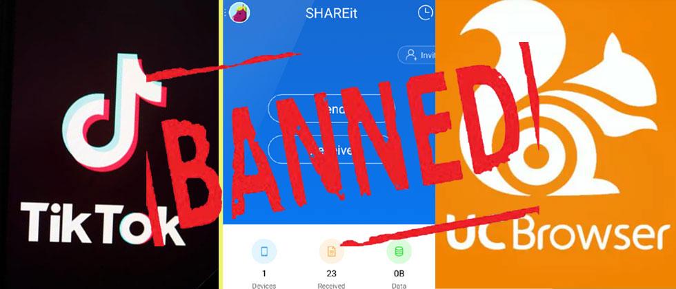 59 Chinese Application Banned in India Including TikTok, Share It, UC Browser